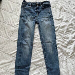American Eagle Jegging Jeans Medium Wash, Women's 0